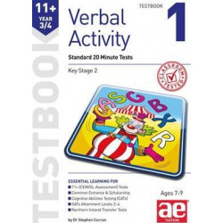 11+ Verbal Activity Year 3/4 Testbook 1