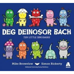 Deg Deinosor Bach/Ten Little Dinosaurs