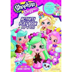 Shopkins Shoppies Press Out & Play Activity Book