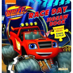 Blaze Race Day Jigsaw Book