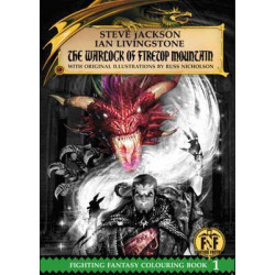 The Warlock of Firetop Mountain Colouring Book