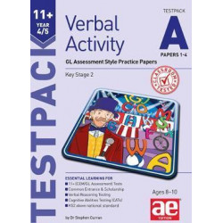 11+ Verbal Activity Year 4/5 Testpack A Papers 1-4