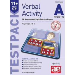 11+ Verbal Activity Year 5-7 Testpack A Papers 9-12