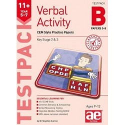 11+ Verbal Activity Year 5-7 Testpack B Papers 5-8