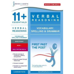 11+ Essentials Verbal Reasoning: Vocabulary, Spelling & Grammar Book 1