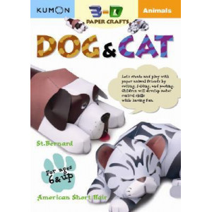 3D Craft: Animals: Cat & Dog