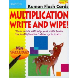 Multiplication Flashcards Write & Wipe