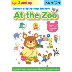 Kumon Step-by-step Stickers: At The Zoo