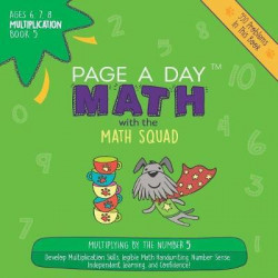 Page a Day Math Multiplication Book 5