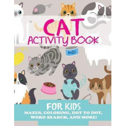 Cat Activity Book for Kids