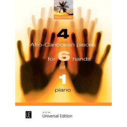 4 Afro-Caribbean pieces for 6 hands at 1 piano