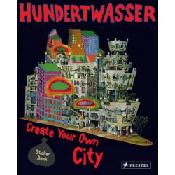 Hundertwasser Create You Own City Sticker Book