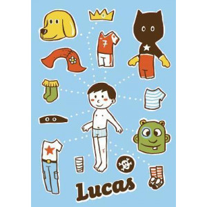 Lucas Magnetic Dress-Up Doll