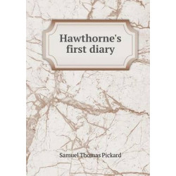 Hawthorne's first diary