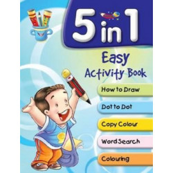 5 in 1 Easy Activity Book