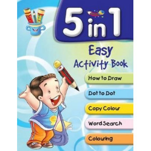 5 in 1 Easy Activity Book
