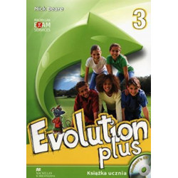 Evolution Plus 3 Ksiazka ucznia z plyta CD