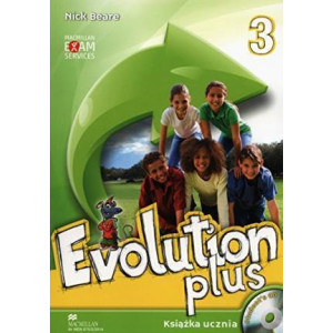 Evolution Plus 3 Ksiazka ucznia z plyta CD