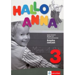 Hallo Anna 3 Jezyk niemiecki Smartbook Ksiazka cwiczen + 2CD