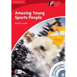 Amazing Young Sports People Level 1 Beginner/Elementary Book with CD-ROM/Audio CD Pack