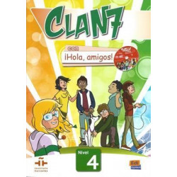 Clan 7 Con Hola Amigos: Students Book Level 4