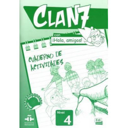 Clan 7 con Hola Amigos: Exercises Book Level 4