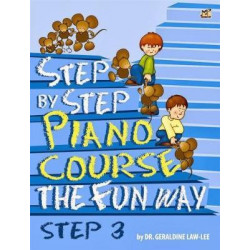 Step by Step Piano Course the Fun Way: No. 3