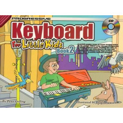 Progressive Keyboard for Little Kids: Book 2